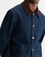 Healey - Dark Blue Denim Chore Jacket