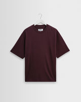 Milton - Dark Purple Emorised Organic Cotton T-Shirt