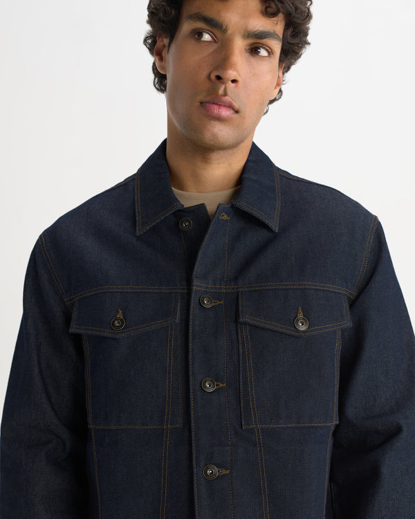 Rufford - Dark Indigo Rinse Denim Jacket