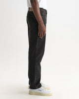 Russell - Washed Black Straight Fit Denim Jeans