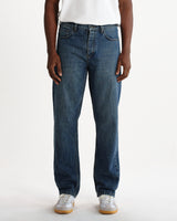 Russell – Mid Blue Wash Selvedge Straight Fit Jeans