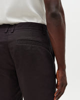 Trinity - Black Cotton Tencel Shorts