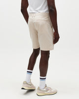 Trinity - Stone Cotton Tencel Shorts