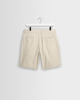 Trinity - Stone Cotton Tencel Shorts