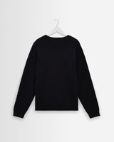 wax london men's Alban - Navy And Black Floral Jacquard Cardigan
