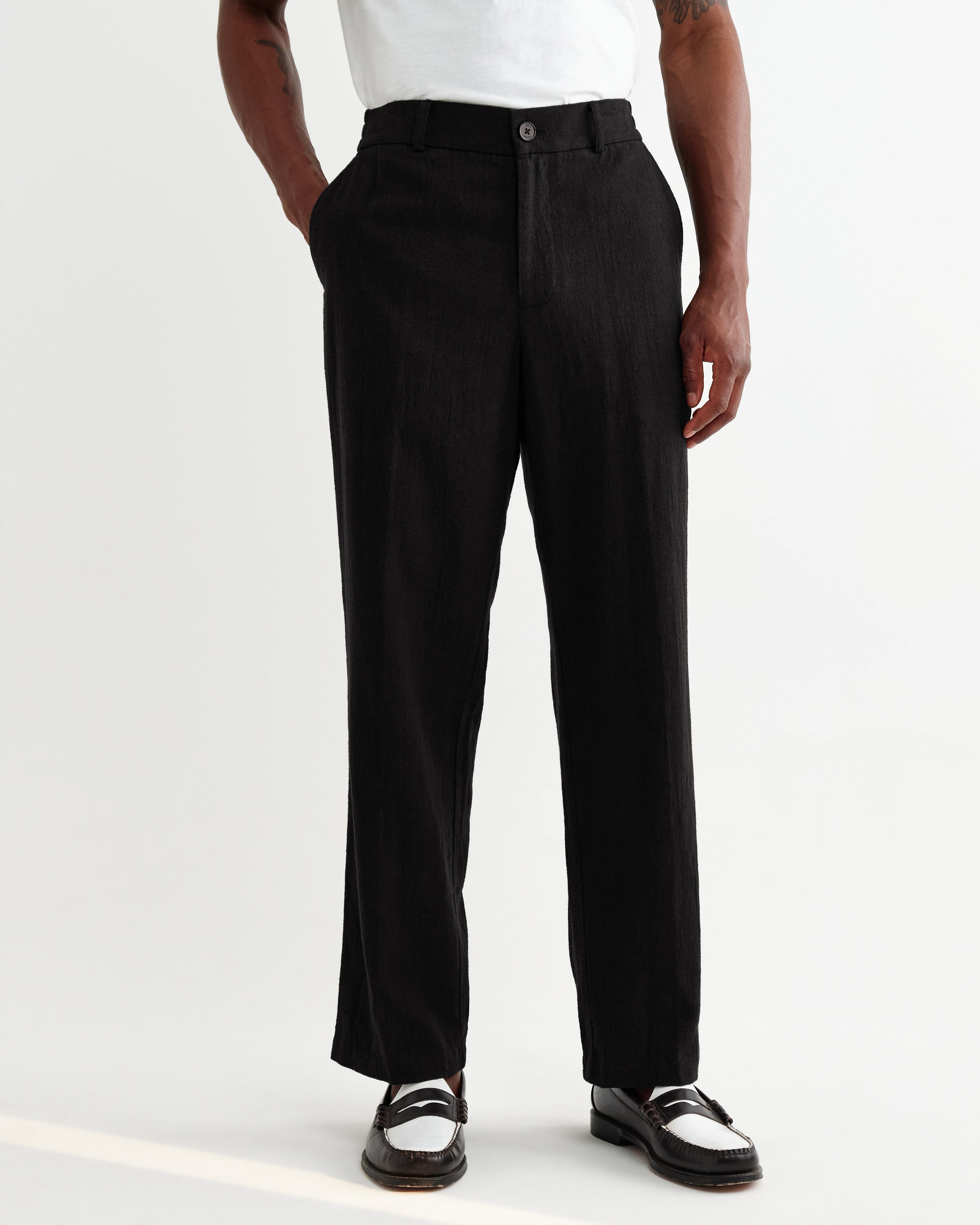 Relaxed, Straight Fit