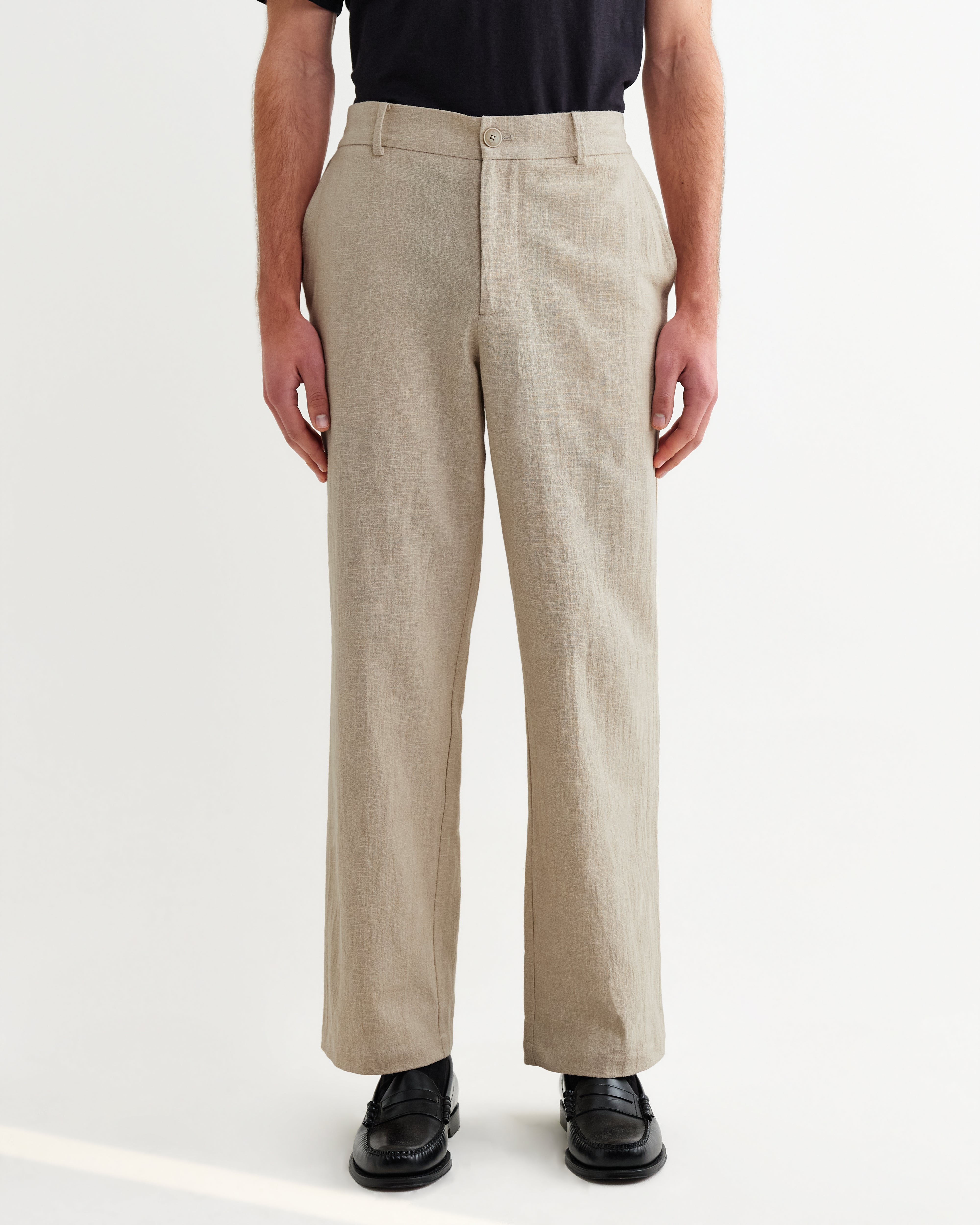 Relaxed, Straight Fit