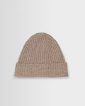 Brook - Natural Donegal Single Rib Wool Beanie
