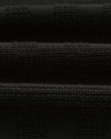 wax london men's Corey - Black Dobby Check Cotton Shirt