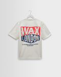 Dean - Off White Painted Badge T-Shirt