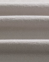 wax london men's Dean - Soft Grey Textured Organic Cotton T-Shirt