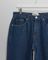 wax london men's Felix - Dark Wash Loose Fit Denim Jeans