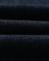 wax london men's Felix - Rinse Wash Selvedge Loose Fit Denim Jeans
