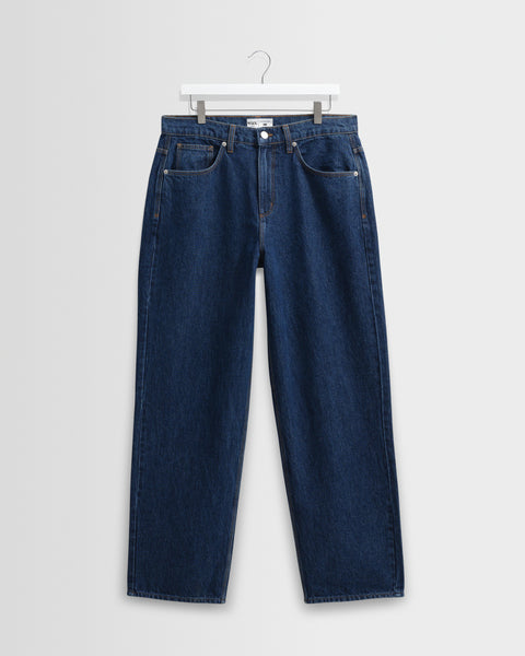 Felix - Vintage 90s Blue Wash Loose Fit Denim Jeans
