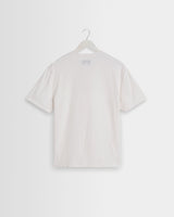 wax london men's Hill - Off White Slub Organic Cotton Henley T-Shirt