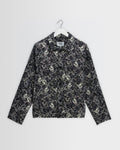 Iggy - Navy And Ecru Tile Jacquard Jacket