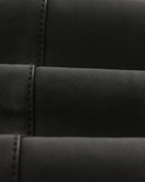 wax london men's Kendal - Black Leather Jacket