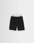 Kurt - Black Organic Cotton Twill Shorts