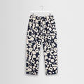 Kurt - Navy And Ecru Spin Jacquard Trousers