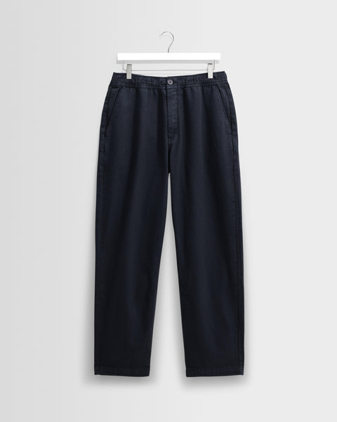 Kurt - Navy Organic Cotton Trousers