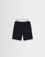 wax london men's Kurt - Navy Organic Cotton Twill Shorts