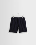 Kurt - Navy Washed Linen Shorts