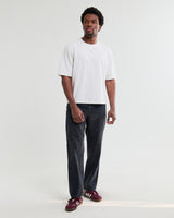 wax london men's Mark - Off White Compact Cotton T-Shirt
