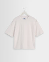 wax london men's Mark - Off White Compact Cotton T-Shirt