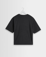 wax london men's Mark - Washed Black Compact Cotton T-Shirt