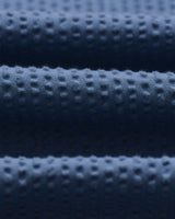 wax london men's Mescal - Blue Cotton Seersucker Shorts