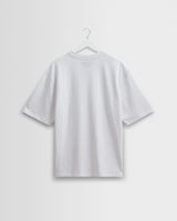 wax london men's Milton - White Organic Compact Cotton T-Shirt