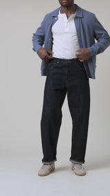 Felix - Rinse Wash Selvedge Loose Fit Denim Jeans