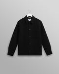 Romer - Black Heavy Crinkle Cotton Overshirt