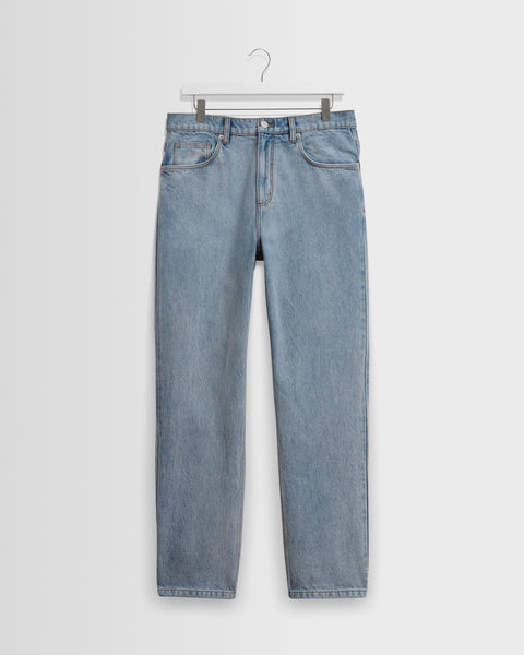 Russell - Light Blue Wash Straight Fit Denim Jeans