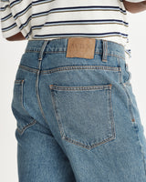 Russell - Vintage Blue Straight Fit Denim Jeans