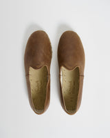 wax london men's Sabah – Fort Worth Brown Leather Shoes