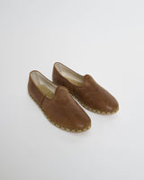 wax london men's Sabah – Fort Worth Brown Leather Shoes