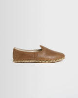 wax london men's Sabah – Fort Worth Brown Leather Shoes