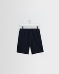 Sam - Navy Textured Waffle Shorts