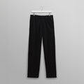 Ska - Black Embroidered Logo Loopback Cotton Joggers