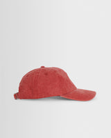 wax london men's Spencer - Washed Rust Heavy Cotton Twill Sports Cap