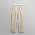 Tyne - Natural Cotton-Linen Ripstop Trousers