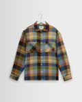 Whiting - Khaki And Multicolour Pike Check Overshirt